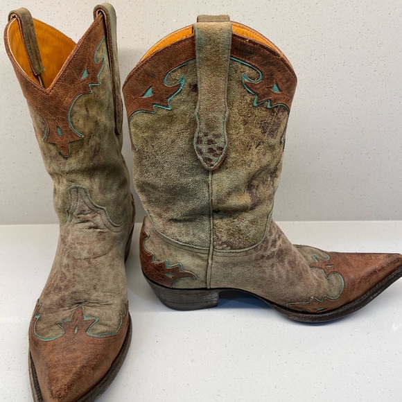 Old Gringo “Villa” Leopardito boots in size 8.5 - Picture 2 of 8